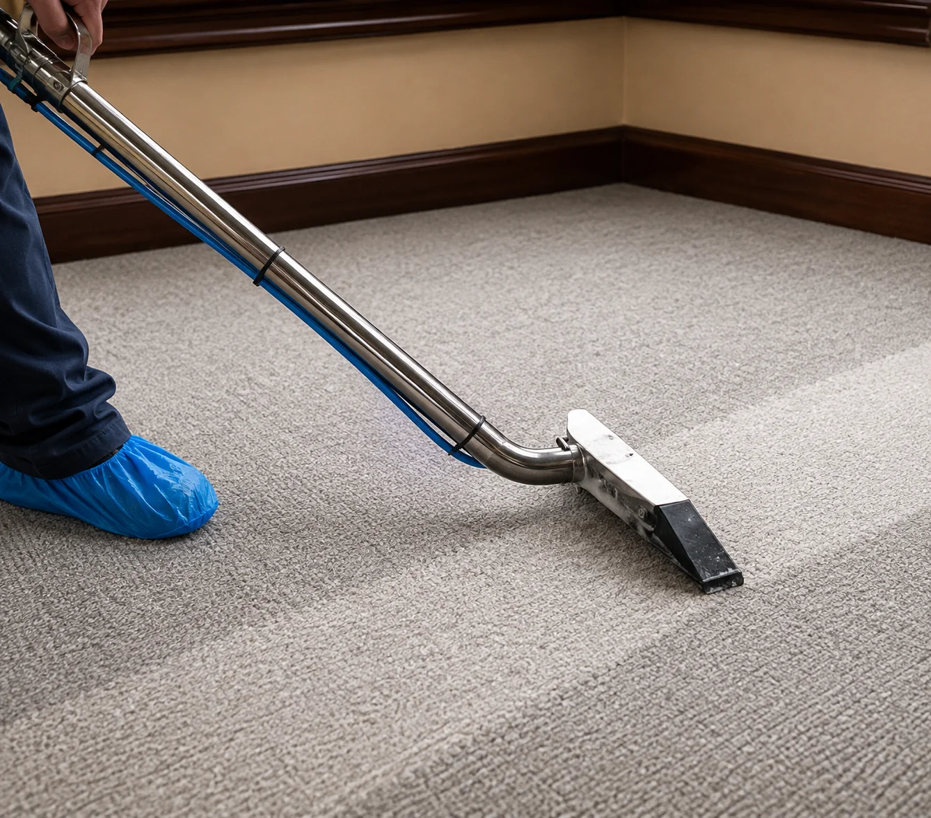 Carpet dry cleaning service